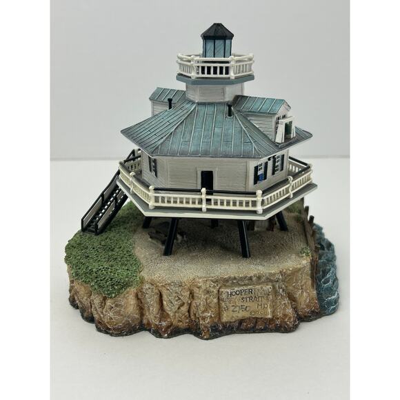 Harbour Lights Hooper Strait Lighthouse 2750 Maryland 2001 Nautical Figurine - Picture 1 of 8
